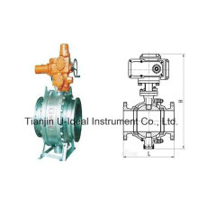 Type fixe robinet à tournant sphérique électrique